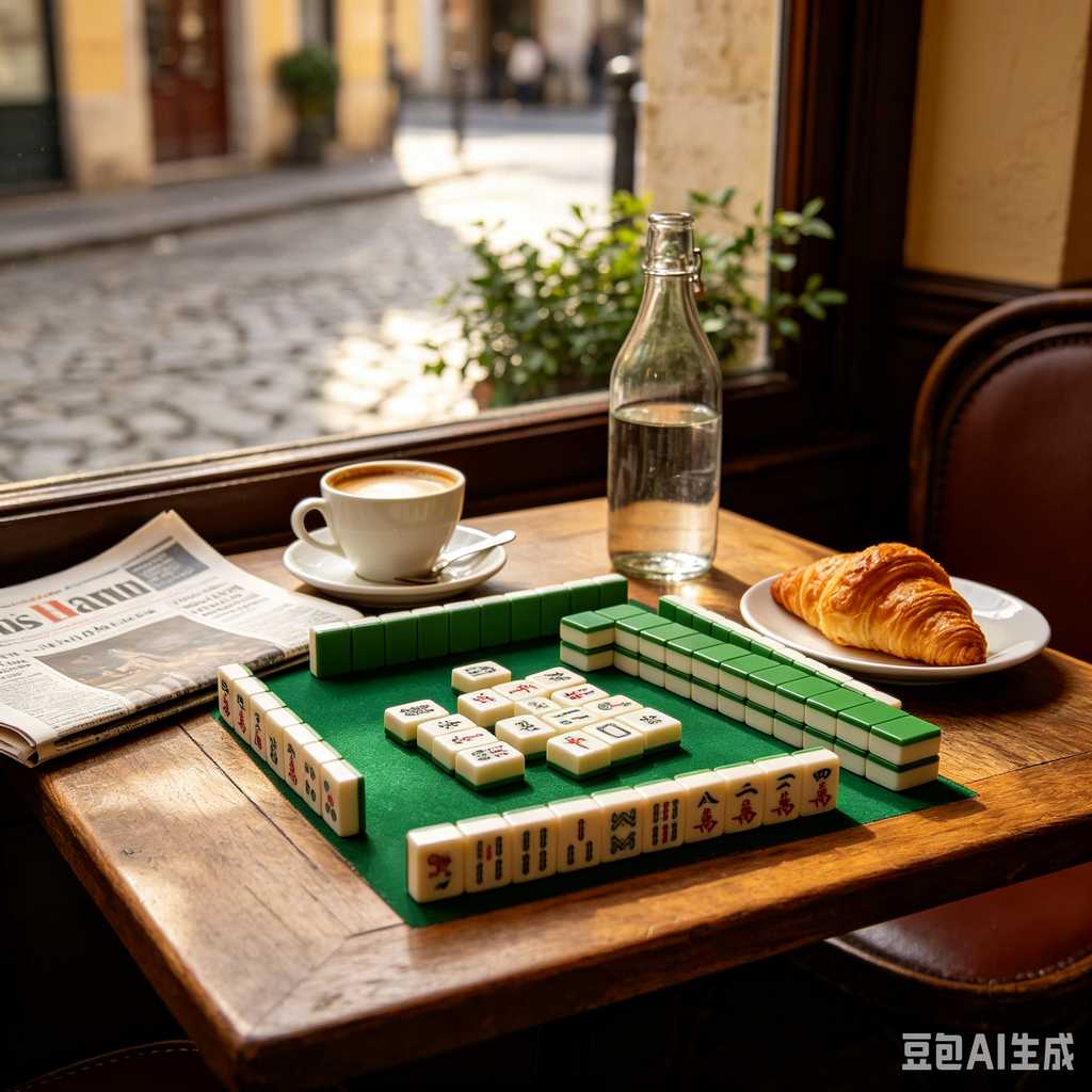 mahjong rule card included