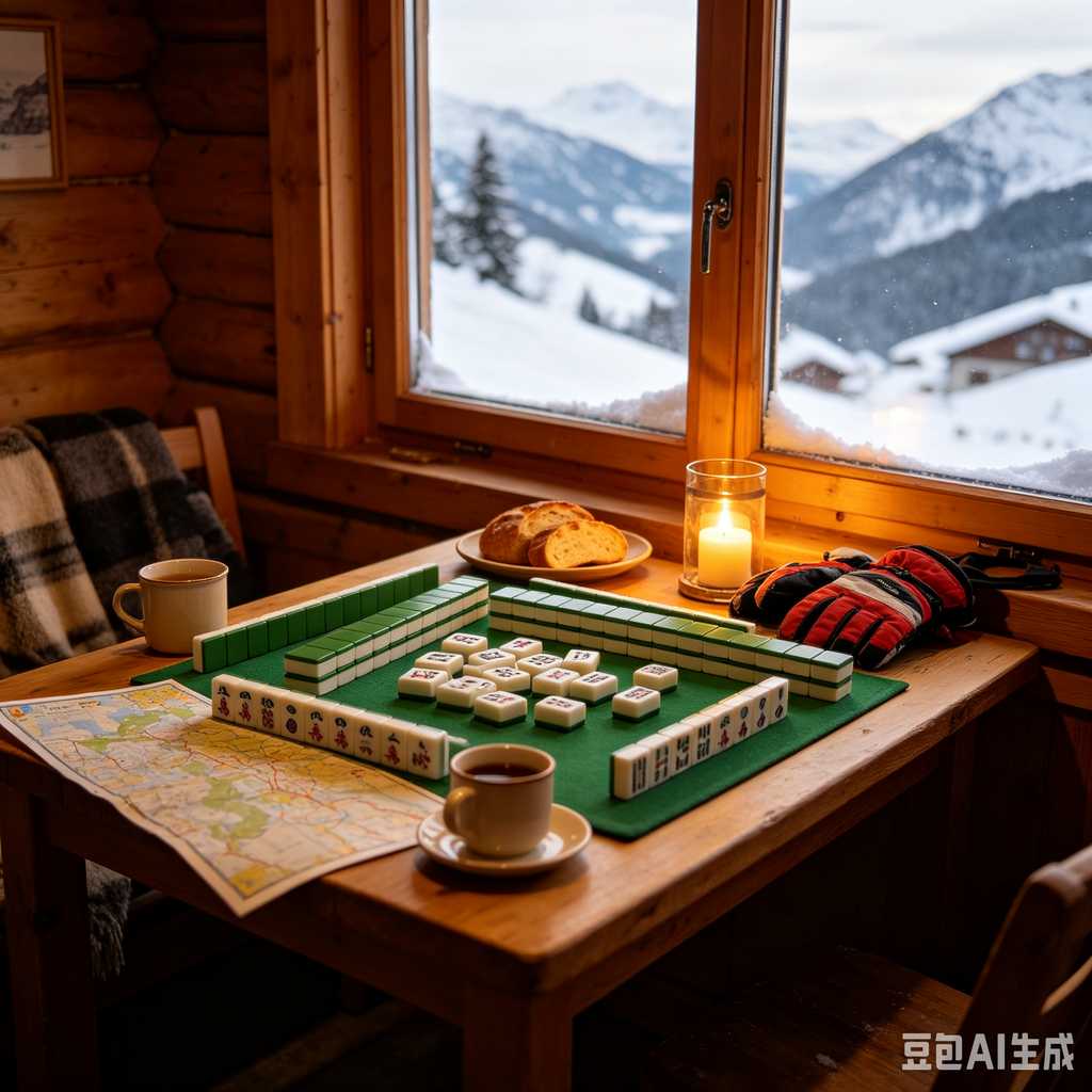 mini pocket mahjong travel set