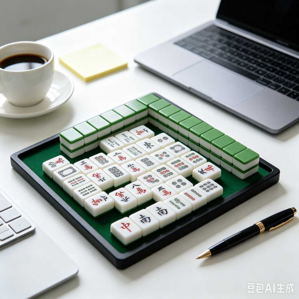 oriental style mahjong tiles