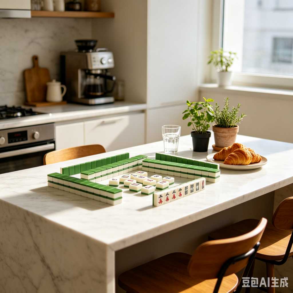 modern mahjong set