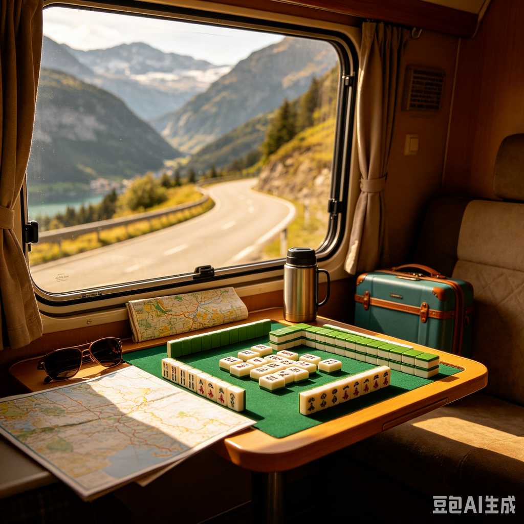 bamboo wood mahjong set