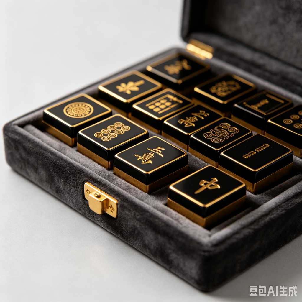 tiny mahjong set for backpack