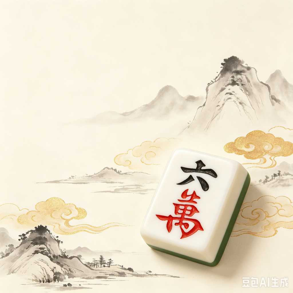 two tone mahjong set design